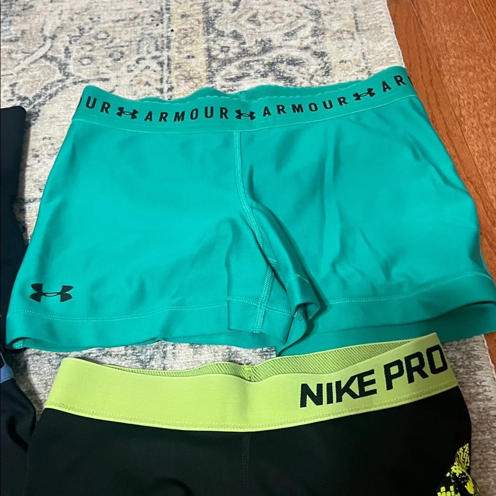 Athletic Compression Shorts Lot – Nike Pro, Under Armour & Adidas (SM/MD) - Picture 5 of 5